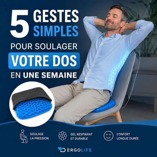 5 Gestes Simples Pour Soulager Votre Dos en une semaine