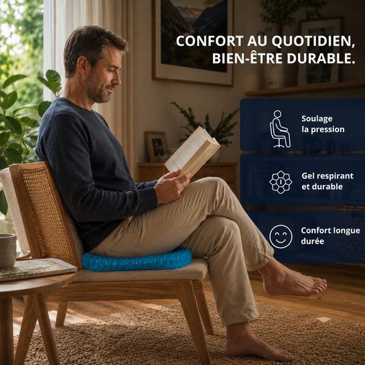 GelCare+ Coussin en Gel Ergonomique