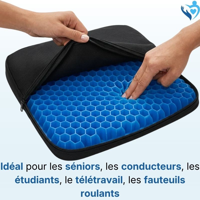 GelCare+ Coussin en Gel Ergonomique