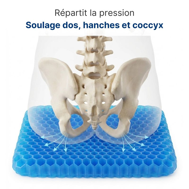 GelCare+ Coussin en Gel Ergonomique