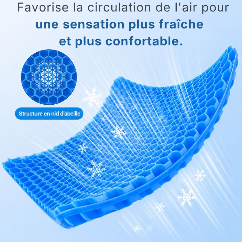 GelCare+ Coussin en Gel Ergonomique